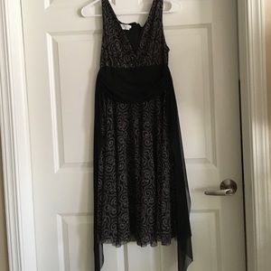 Black and Tan dress.