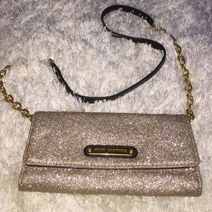 Juicy couture glitter wallet on chain