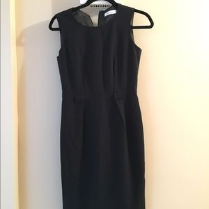 Calvin Klein black business dress