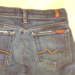 7 for all man kind bootcut jeans