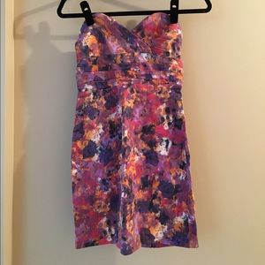 Floral cocktail dress