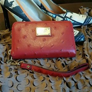 Wristlet red by Michael Kors