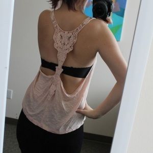 Lace Racerback Tank
