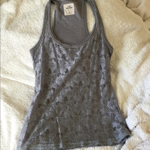 Hollister grey tank