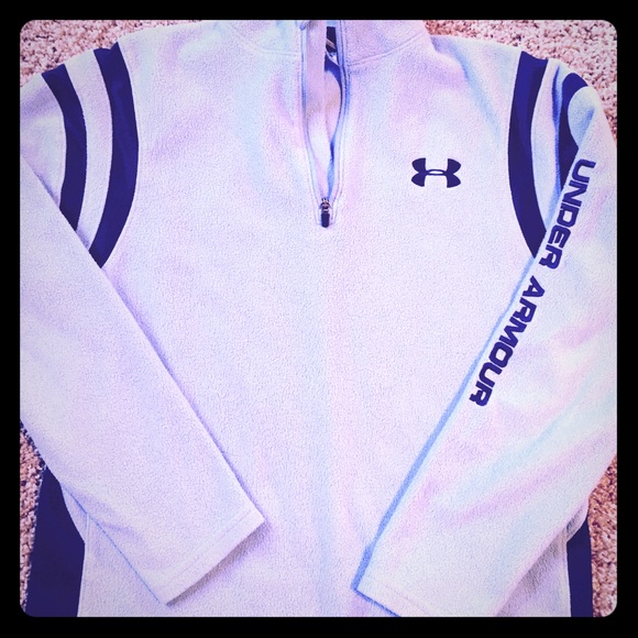 Youth Under Armor Size S 1/4 zip Fleece
