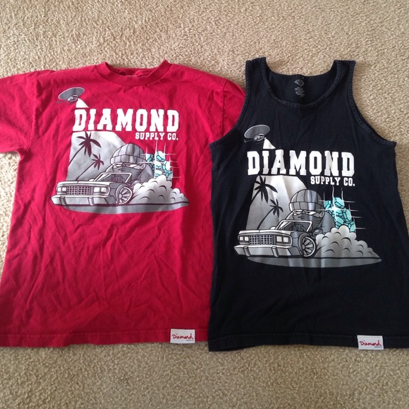 Authentic diamond supply co. Shirts