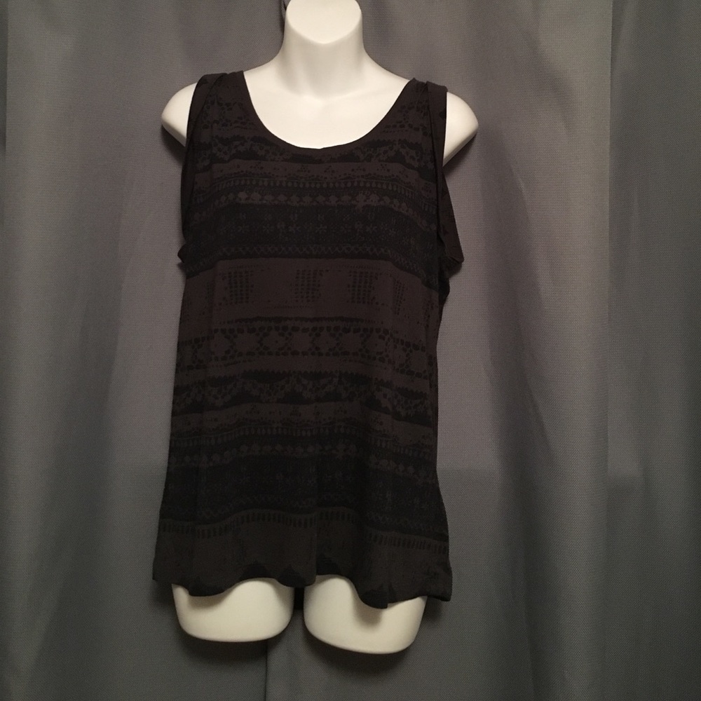 Navy/Olive Green Soft Tank