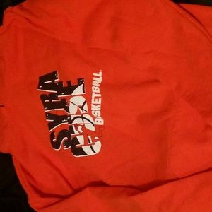 Syracuse  orange man used sweatshirt