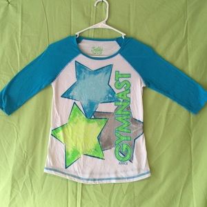 Childs Justice gymnastics shirt