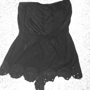 Aerie Black Romper