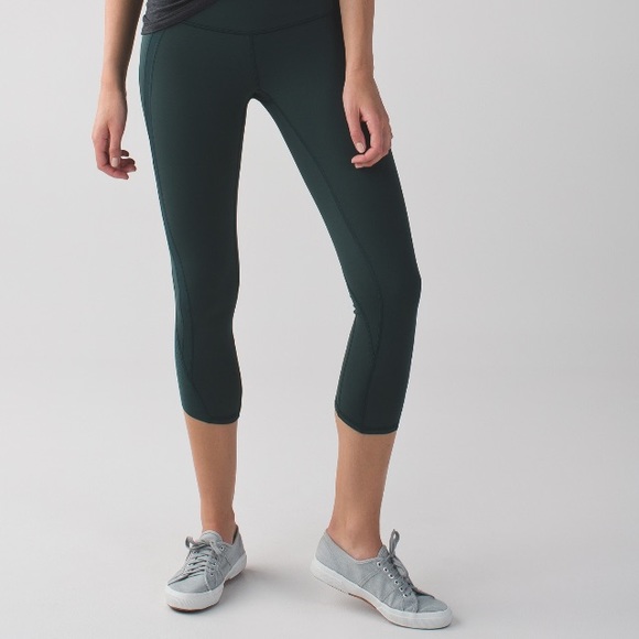 Lululemon Wunder Under Crop (Laser) Full-on Luon 4 - Picture 2 of 4