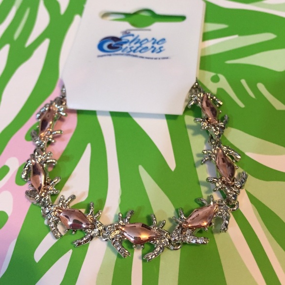 Copper Crab Link Bracelet