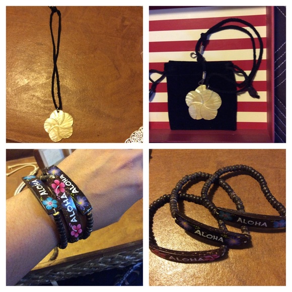  ALOHA 4 piece jewelry bundle!!!