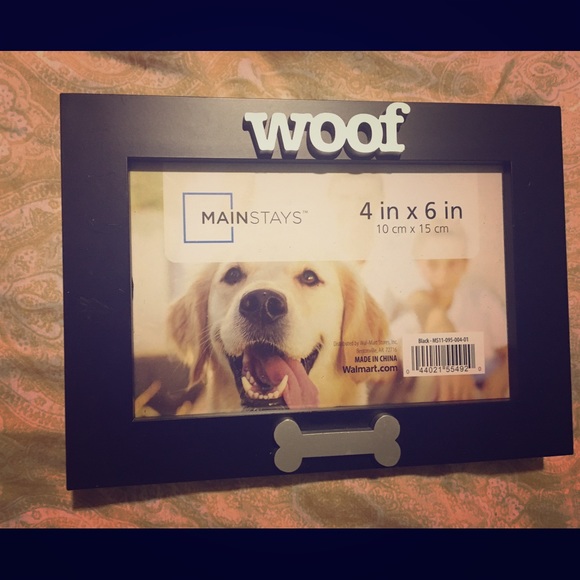 Dog picture frame