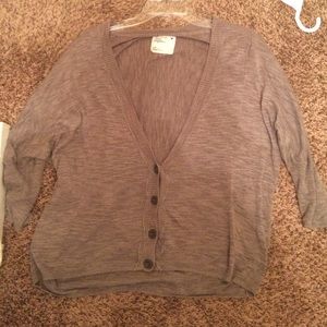 American eagle grayish brown light sweater