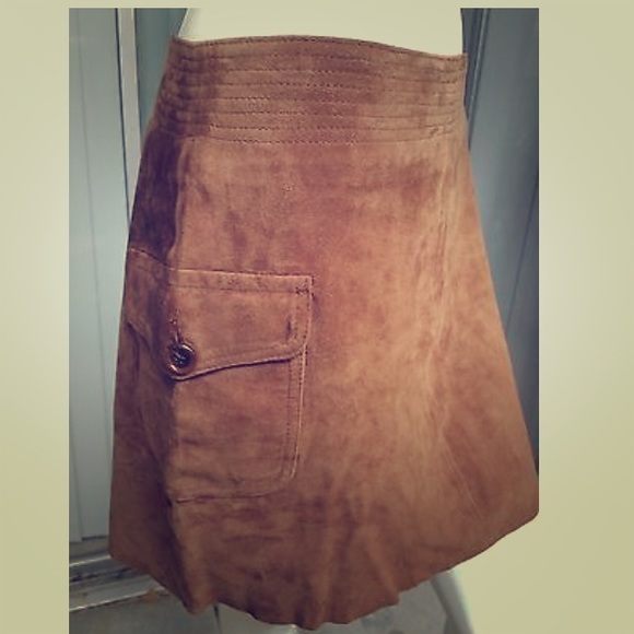 J. Crew Suede Skirt-Size 8-Excellent Condition - Picture 1 of 1