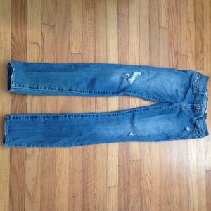 Abercrombie light wash jeans