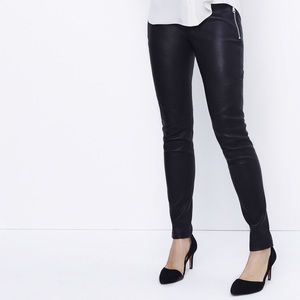 Rebecca Minkoff Lambskin Leather Pants ~ NWT