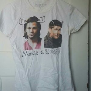 ❗LAST CALL❗Supernatural Moose and Squirell shirt