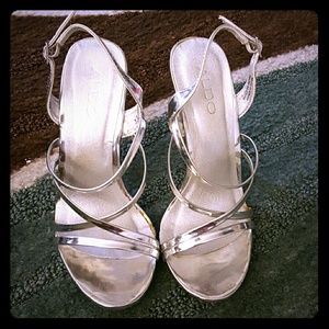 Aldo strappy stiletto heels