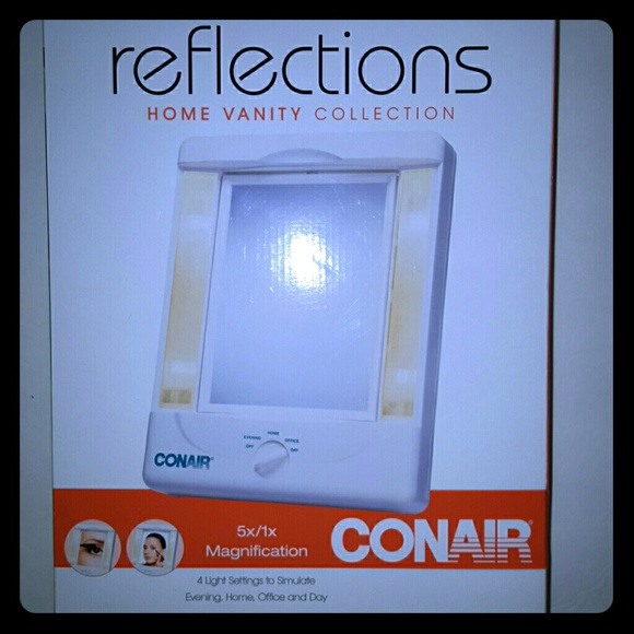 Conair lighted magnification makeup mirror