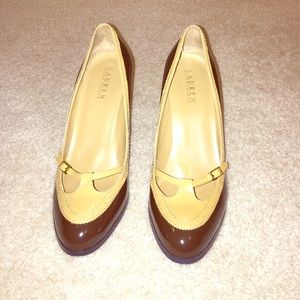 Shoes. Lauren - Ralph Lauren. Worn 1 or 2 times.