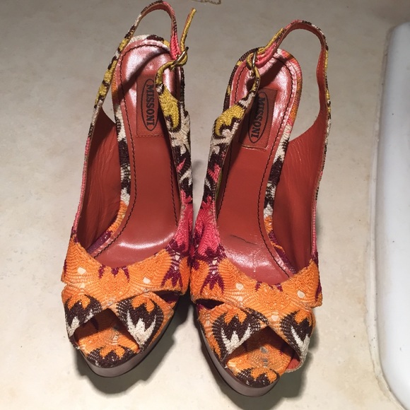 Missoni high heeled sandals - Picture 3 of 4