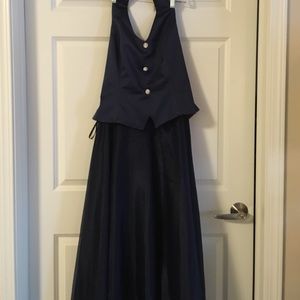 Navy formal dress