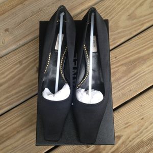 Black Prada shoes in perfect condition