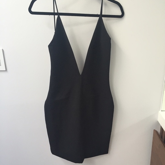 NWT Solace London Kimbi Mini Dress in Black