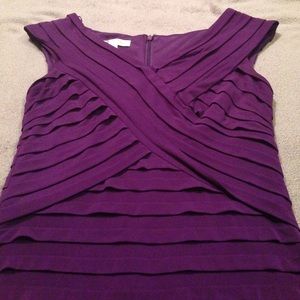 London times purple dress.