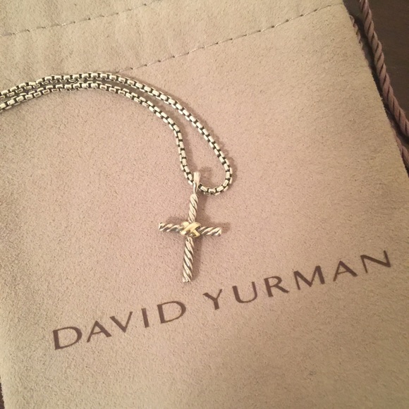 David Yurman Jewelry - David Yurman X Cross Necklace