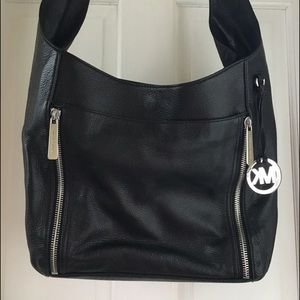 Michael Kors Black Leather Handbag
