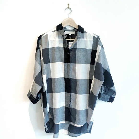 LOFT Tops - NWT LOFT Plaid Shirt