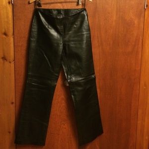 Women's Cami International Black Boot cut Leather