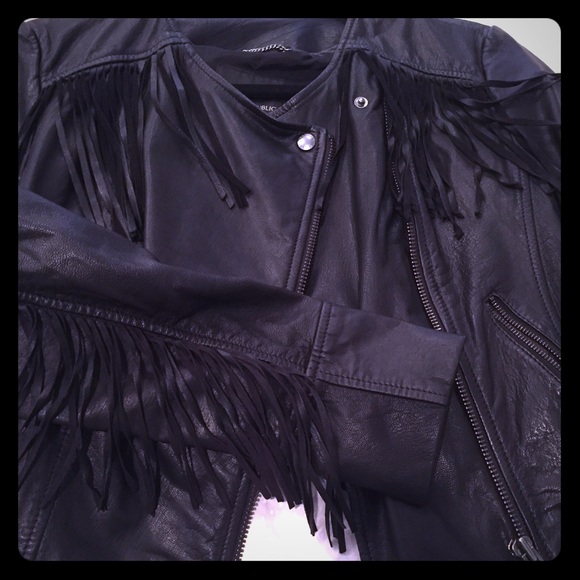 Hot. 100% leather jacket