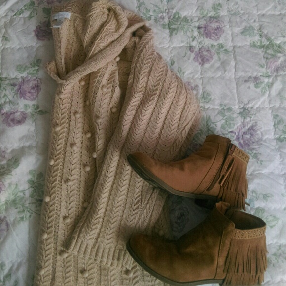 Tan sweater