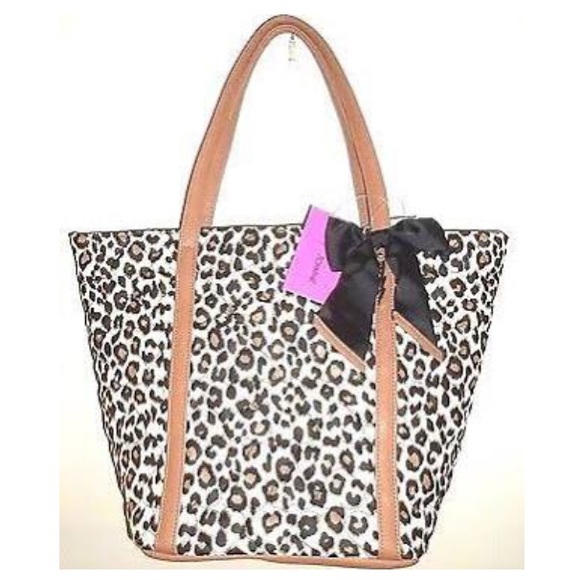 Betsey Johnson Quilted Be Mine Cheetah