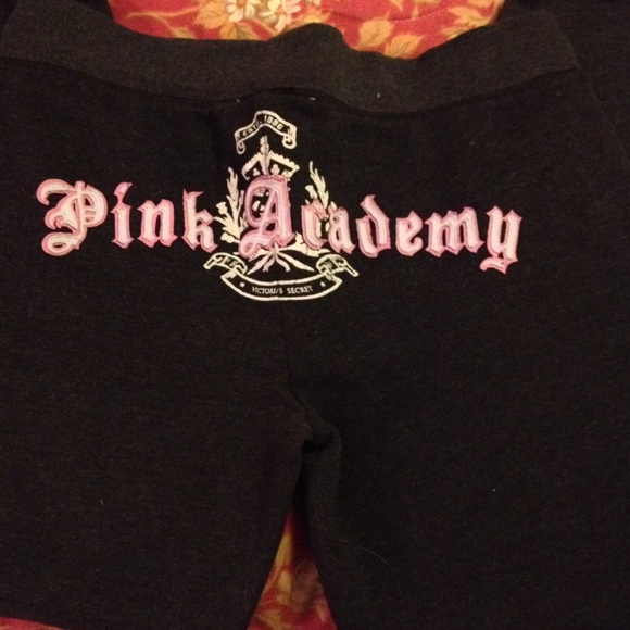 Victoria's Secret's Pink sweat pant capris.