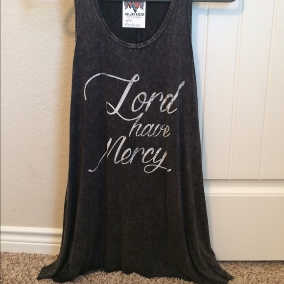 Boutique 'Lord have Mercy' tank top