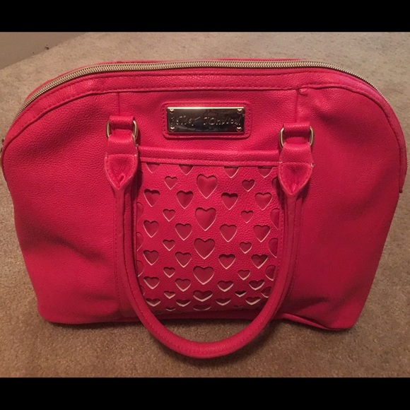 Betsey Johnson Handbags - LARGE Betsey Johnson Hot corral bag! 🛍🎀💖