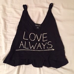 Wet Seal Crop Top