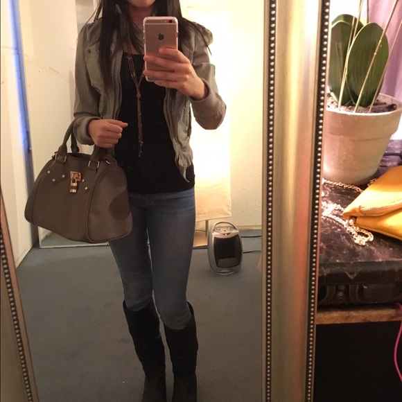Olive green jacket