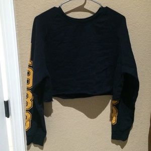 Crop top sweater