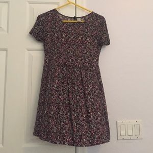 Floral smock dress