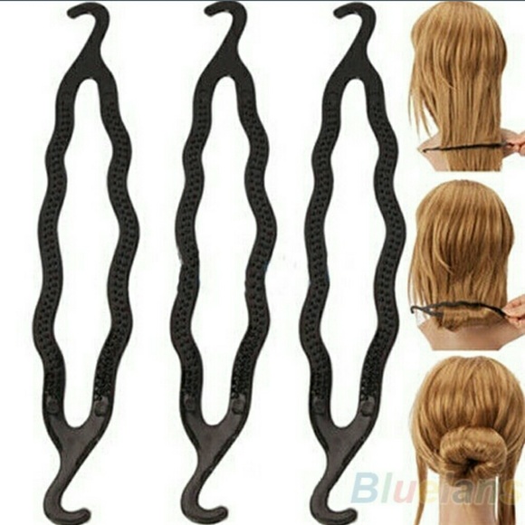 3 bun makers/hair holders