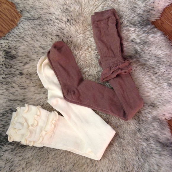 2 Pair Over The Knee Socks, NEW