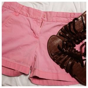 Perfectly preppy, bright pink J. Crew Chinos