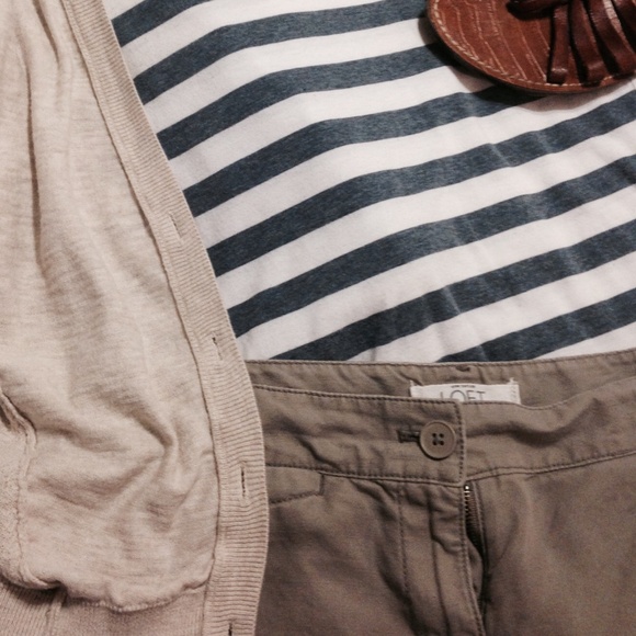 Perfectly Neutral Ann Taylor Loft Shorts