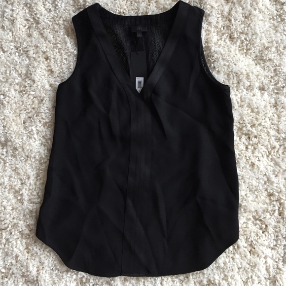 Never worn BR Monogram tank w sheer back